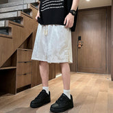Voguable plus Size Men's Dragon Pattern Twill Shorts M-XXXXXL Straight Leg Summer Outdoor Work Pants Chinese Type Clothing voguable