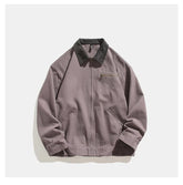 Voguable Harajuku Jacket Men Spring 2024 New Hip hop Coat Streetwear Zipper Casual Retro Lapel Jackets Man voguable