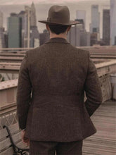 Voguable Italian Vintage Wool Bblend Men's suit 3pc Set Suit Jacket Vest Pants High Quality Men's Wool Suit Set Sports Casual Suit Coat voguable