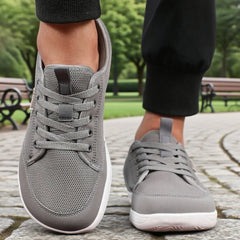 Voguable Wide Toe Barefoot Shoes for Men New Fashion Breathable Barefoot Sports Sneakers Outdoor Trail Running Minimalist Walking Shoes voguable