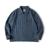 Voguable Men Vintage Navy Coats Loose Comfort Jacket Hombre Do Old Top Clothes Asymmetric Pockets Plus Size 2XL Man Casual Jacket voguable