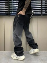 Voguable Washed Vintage Baggy Pants Men Sport Casual Straight Sweatpants Male Elastic waist Y2k Wide leg Oversize Trousers voguable