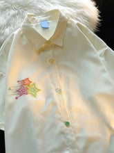 Harajuku Stars Y2K Shirt Women Loose Vintage Streetwear Bf Hip Hop Blouse Oversize Gothic Casual Short Sleeve Summer Tops voguable