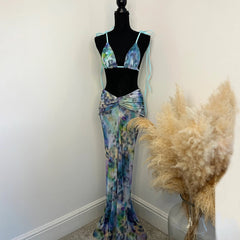 Sexy 3Pcs Bikinis Women Swimsuit Female Swimwear Bandeau Biquini Thong Bathsuit Triangle Swimming Suit Halter Bodysuit Beachwear voguable