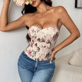 Voguable Corset Hotsweet Fashion Clothes Casual Sexy Print Vintage Summer Night Club Tees Y2k Tops Tank Top Women Clothing Streetwear voguable