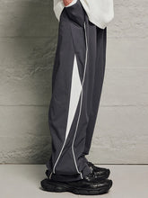Voguable Parachute Sports Pants for Men Jogging Sweatpants Wide Leg Trousers Male Black Streetwear Loose Casual American Street voguable