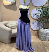Voguable Spring/Summer New Women's Fashion Sweet and Fresh Tank Top Splicing High Waist Slimming A-line Skirt Women's Wear voguable