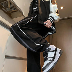Voguable Jogger Sweatpants Men Casual Sports Pants Harajuku Fashion Brand Track Pants Casual Baggy All-Match Trousers Men Clothing voguable
