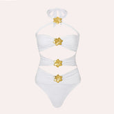 Voguable Sexy One Piece Swimsuit Swimwear Push Up Monokini Bandage Bodysuit Swimming Suit For Women Maillot De Bain Femme voguable