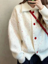 Voguable Sweet Japanese Knit Cardigan Women Loose Casual Button Lazy Wind Chic Sweater Preppy Long Sleeve Cute Student Baggy New Outwear voguable