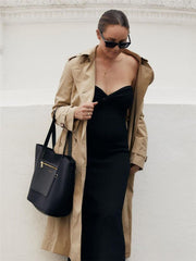 Strapless Knit Maxi Dresses For Women Summer Beach Party Bodycon Dress Off-Shoulder Twist Knitting Evening Backless Dress voguable