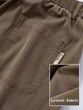 Summer Light&Thin Men's Pants Straight Loose Sweatpants Soft Lyocell Fabric Husband Home Casual Wide Leg Long Baggy Trousers voguable