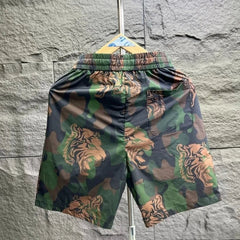 Voguable Summer Camouflage Printed Casual Shorts for Men Trendy Stylish Sporty Cropped Pants for Youth Beach Shorts Basketball Shorts Men voguable