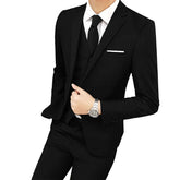 Latest Design Elegant Suits For Men Slim Fit Groom Tuxedo Wedding Male Suit Formal Business Men Clothing Costume Homme 3 Piece voguable