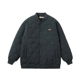 Winter Men's Jacket Stand Collar Thicken Button Windproof Baseball Jackets Casual Solid Warm Couples High Street Padded Clothes voguable