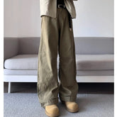 NEW pants Unisex Straight Leg Loose Fit Cotton Casual Pants Outdoor Sportswear Trendy Versatile Trousers Men Women Fashion voguable