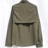 Camisa para hombres 2024 Spring/Summer New Long sleeved Short sleeved Classic Polo Collar Shirt Top Pocket Men's Casual Shirt voguable