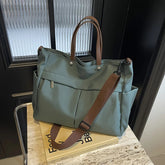 Stylish Nylon Women Tote Bag Shoulder Bag Featuring Two Pockets Large Capacity Commuting Handbag voguable