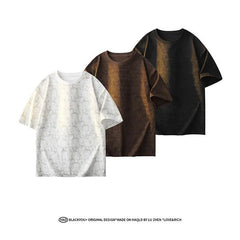 T shirt men summer Breathable Mens Tie Dye Round Neck Tee Cool Comfort Summer Casual Top New Fabric Trendy 2023 Hot Sale Fashion voguable