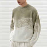 Winter KPOP Fashion Style Harajuku Slim Fit Tops Loose Casual All Match Thickening Knitwear O Neck Insert Long Sleeve Sweaters voguable