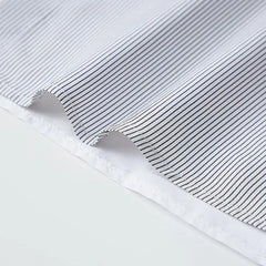 Voguable Men's Oversized Striped Color Block Casual Shirt with Chest Pocket Single Breasted Trendy Streetwear Style voguable