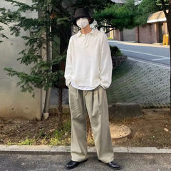 Voguable T Shirts for Men Polo Black Baggy Male Clothes Knit Tops Full Sleeve Y2k Social Tee Winter Long Designer Funny One Piece F A Xl voguable