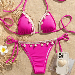 Sexy Bikinis Women's Swimwear Female Swimsuit For Swimming Wear Bathing Suits Brazilian Bikini Set Beachwear Pool Bather