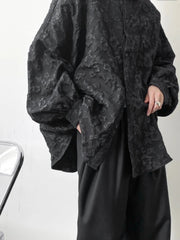 Voguable Shirts Men Japanese Style Loose Leisure Long Sleeves Chic New All-match Solid Summer High Street Simple Popular College Daily voguable