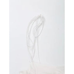 White Corset Top Women Sexy Backless Crop Top Summer Beach Bustier Top Streetwear Camis Holiday ropa de mujer voguable