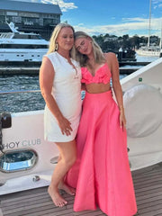 3D Flower Vest + A-line Long Skirt Women Suit New Vacation Beach Women's Two Pieces Set Tank High Waist Skirt Summer Outfits voguable