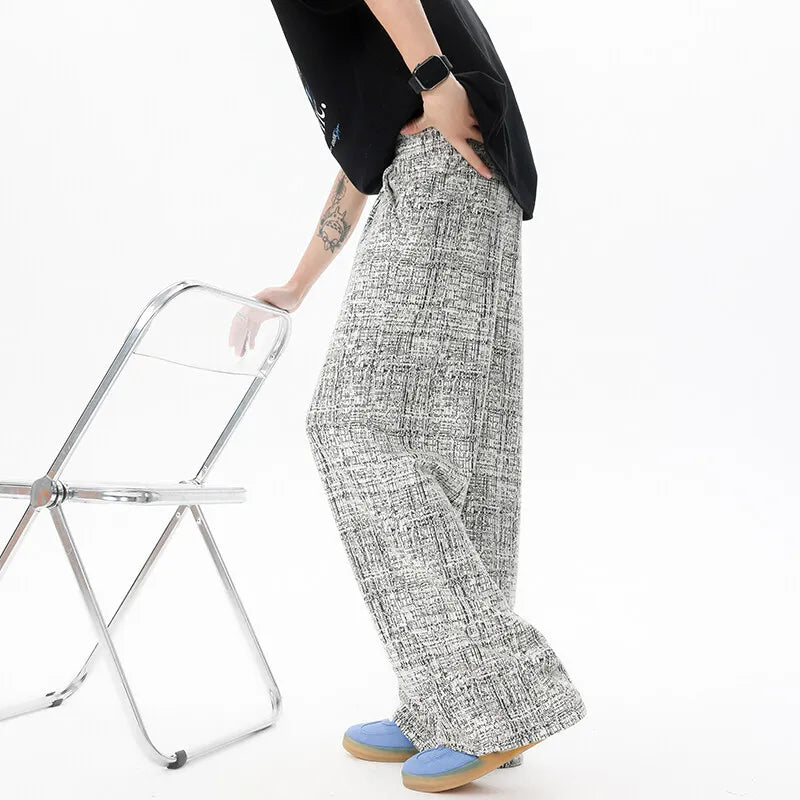 New Design Unisex Straight Leg Casual Pants Breathable Comfortable Novel Fabric Fashion Comfy Trendy Stylish Athleisure Trousers voguable