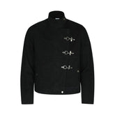 Men's Spring Autumn Deconstructed Splicing Design Jacket 2025 New Retro Workwear Short Men's Trendy High-end Jacket Aesthetic voguable