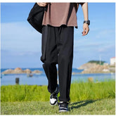 Voguable American Style Trousers Trendy Men's Spring Autumn Loose Wide-leg Trendy Parachute Soldier Workwear Casual Straight Pants voguable