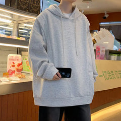 Personalized Casual Hoodies High Quality Men's Spring New Long Sleeve Hooded Sweatshirt Fashion All-match Male Outfit Sportwear