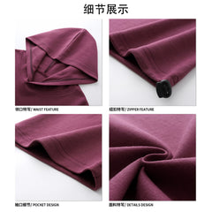 Breathable Hooded T-Shirt Men Street Dance Trendy Design Streetwear Casual Fashion Youth New Hip Hop Style Cool Graphic Tees voguable