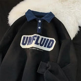 Voguable Tops Polo Green Baggy T Shirts for Men Sweatshirts Male Clothes 90s Vintage Size S Aesthetic Korean Autumn Polyester A Sale Y2k voguable