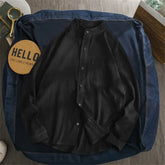 Elegant Fashion Harajuku Slim Fit Ropa Hombre Loose Casual Sport All Match Outerwear Solid Button Cotton Linen Long Sleeve Blusa voguable