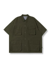 Voguable Multi Pocket Lapel Shirt Loose Workwear Short Sleeve Button Blouse Men Women Vintage CityBoy Japan Premium Cargo Shirt voguable