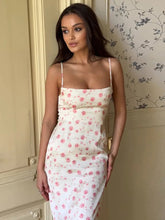 Spaghetti Strap Print Sexy Maxi Dress Women Gown Fashion Sleeveless Backless Bodycon Club Party Long Dresses Elegant voguable