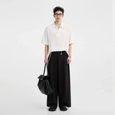 New Men Polo Shirt manSolid Button Down Collar Soft Comfortable Unique Design Slim Fit Breathable Golf Tennis Outdoor Business voguable