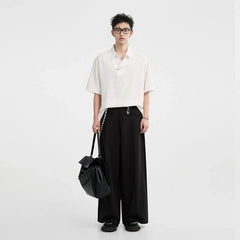 New Men Polo Shirt manSolid Button Down Collar Soft Comfortable Unique Design Slim Fit Breathable Golf Tennis Outdoor Business voguable