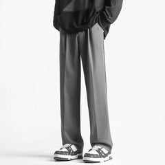 Suit Pants Men Slim Fit Fashion Social Mens Dress Pants Korean Casual Straight Pants Mens Office Formal Trousers Large Size 5XL voguable