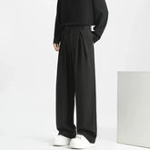 Men's Light Luxury Naples Slim-fit Suit Pants Casual Japanese Retro Premium Quality Elegant Popular Leisure Trousers 2026 Spring voguable