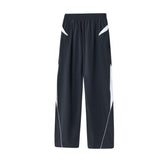 Voguable Parachute Sports Pants for Men Jogging Sweatpants Wide Leg Trousers Male Black Streetwear Loose Casual American Street voguable