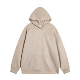 Autumn Suede Hoodies Men Fashion Retro Hooded Sweatshirt Men Streetwear Hip-hop Loose Pullover Hoodies Mens Pocket Hoody voguable