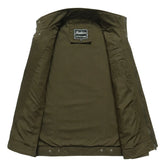 Autumn Winter Bomber Jackets Men Cotton Stand Collar Military Jacket Coat Mens Cargo Outwear Casual Brand Mens Clothing 2022 voguable