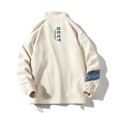 Voguable Men Bomber Jacket And Coats Letter Printed Outerwear Streetwear 2024 Fashion Plus Size Loose Windbreaker Coat Male Clothing 5XL voguable