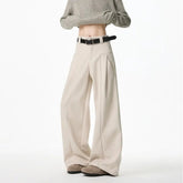 Spring 2025 New Design Patchwork Casual Trousers man Loose Wide Leg Waist Comfort Stretch Elastic Athleisure Pants Travel Fashion voguable