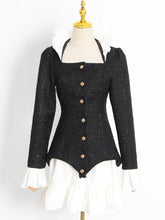 New Long-sleeved Tops Princess Style Women Mini Dress Sets 2023 Fashion Sexy Women's Clothing Long Sleeve Sweet Women Dresses voguable