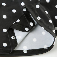 Asymmetrical Polka Dot Tank Top with Scarf Chic Sleeveless Skinny Black Cropped Tops Women Casual Streetwear Tee y2k Vest voguable